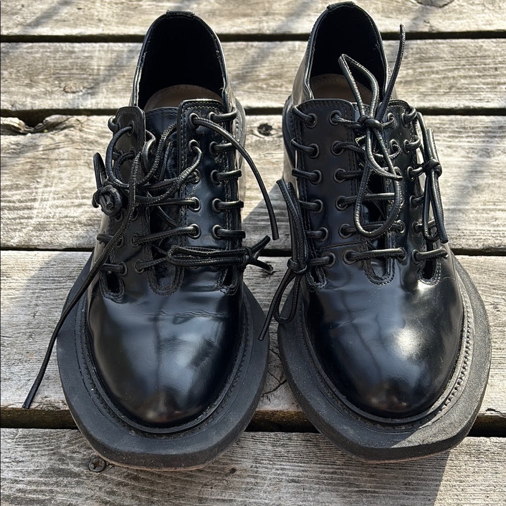 Simone Rocha lace-up block heel - Picture 9 of 9